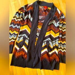Missoni for Target Cardigan Women’s Duster Chevron Sweater XS